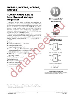 NCP663SQ28T1G datasheet  